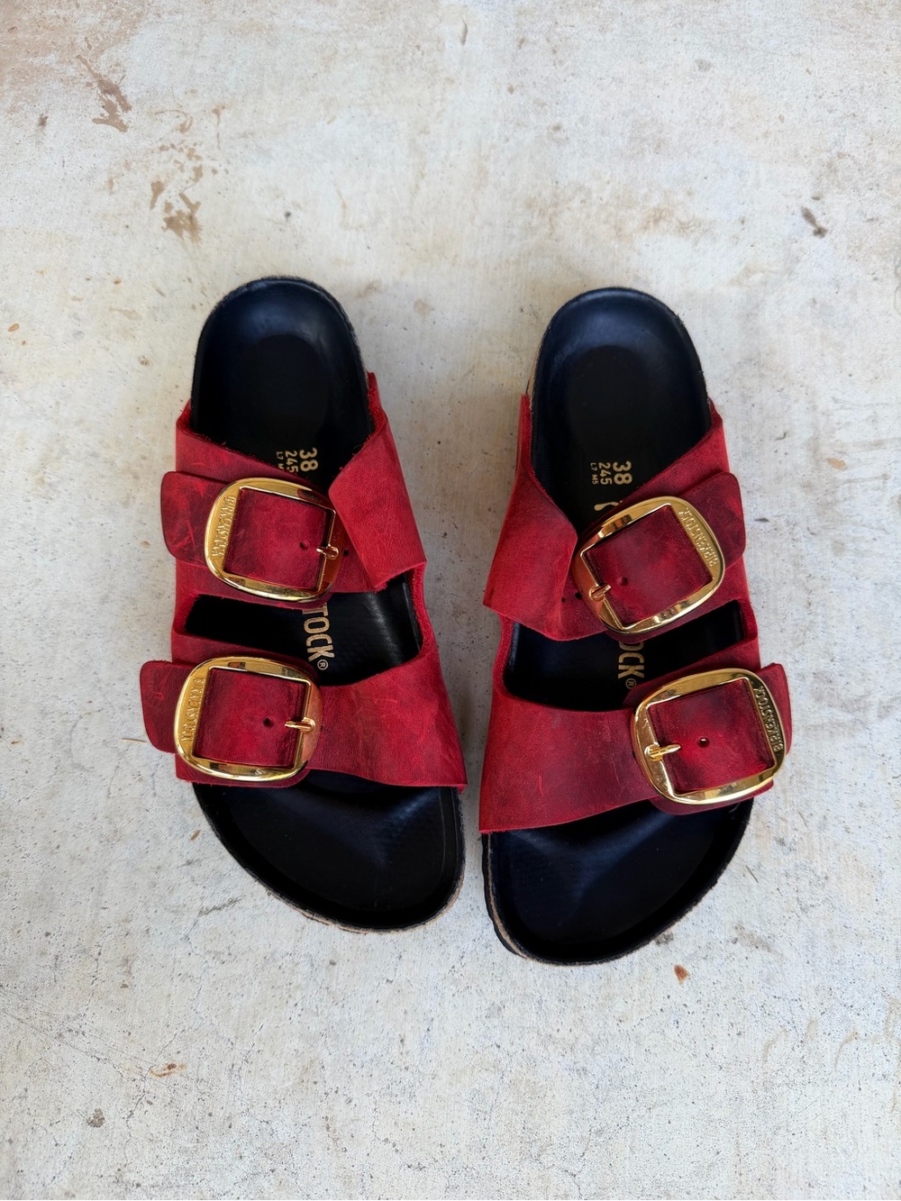 Birkenstock 38 100% Leather Arizona